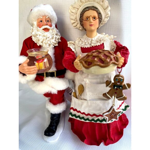 Clothtique Possible Dreams Backpack Santa , Lilian Vernon Figurine - Picture 2 of 10